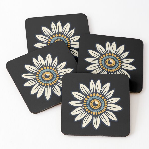 Item preview, Daisy - yellow and white flower designed and sold by desinganddecor.
