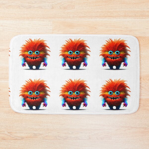 Item preview, Shaggy monster 13 designed and sold by LittleWorldShop.