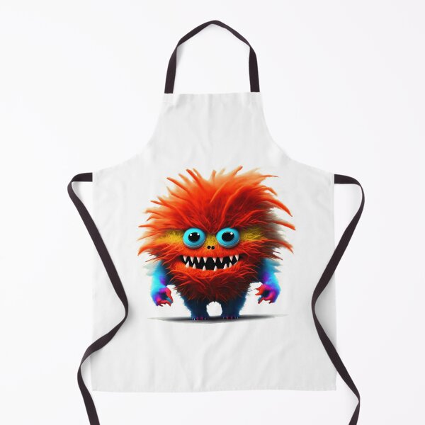 Item preview, Shaggy monster 13 designed and sold by LittleWorldShop.