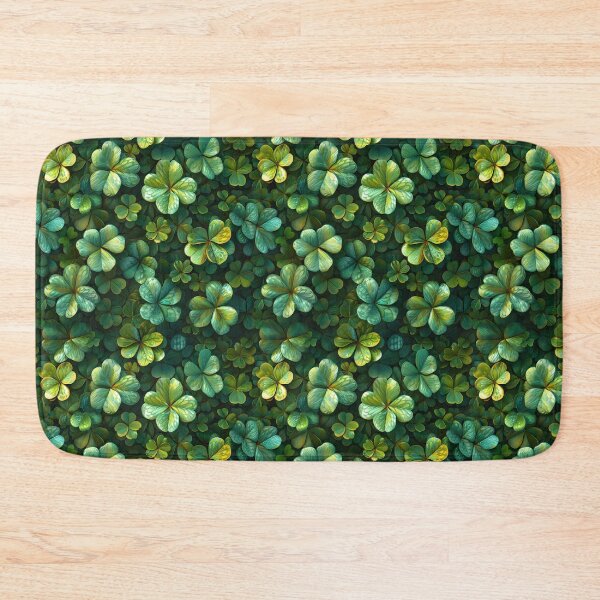 Item preview, Clover Elegance - St. Patrick's Day Lush Greenery Seamless Pattern designed and sold by VoyteksDesigns.