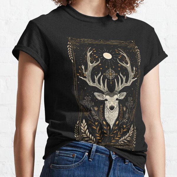 Item preview, Witchy Dark Academia Deer designed and sold by daianaart.