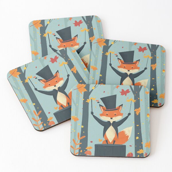 Item preview, Enchanting Forest Fox designed and sold by cute-animals99.