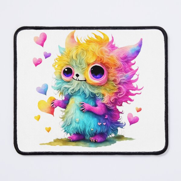 Item preview, Shaggy monster 14 designed and sold by LittleWorldShop.