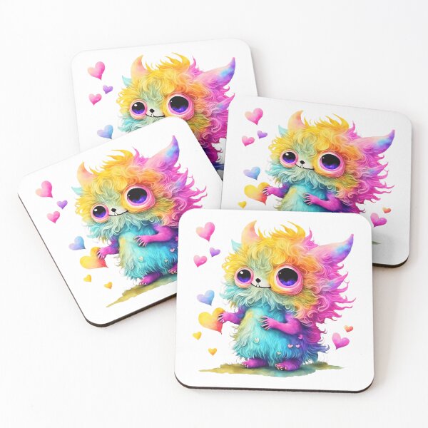 Item preview, Shaggy monster 14 designed and sold by LittleWorldShop.