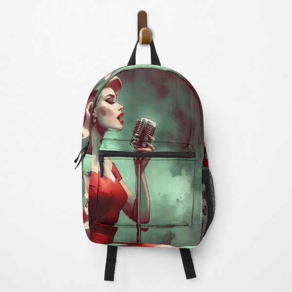 Item preview, Blonde Singer Red Lips [Noir] designed and sold by RESToRAPTOR.