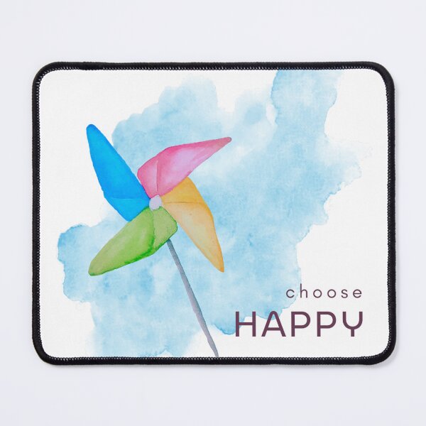 Item preview, Choose Happiness Pinwheel in Sky designed and sold by MapleLeaf.