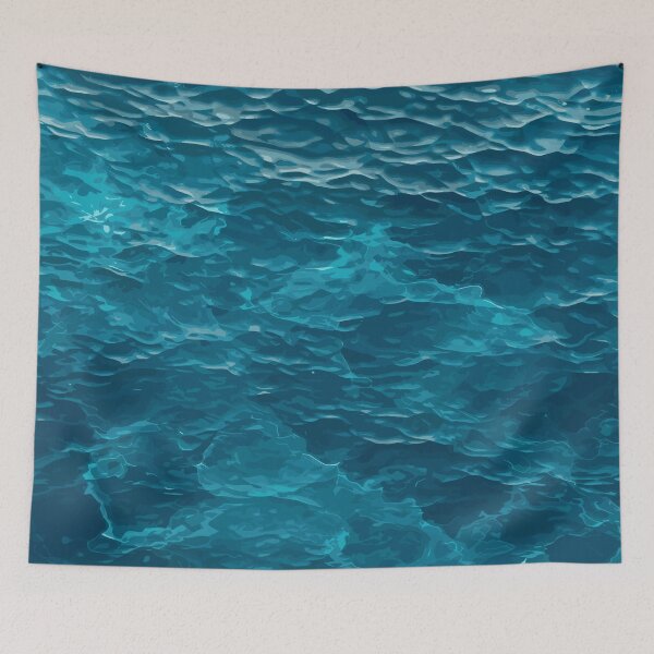 Item preview, The Calm Blue Sea designed and sold by Vector Scout Lab.