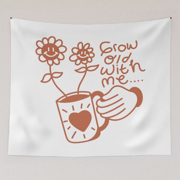 Item preview, Bee my Valentine - Grow old with me designed and sold by teedory.