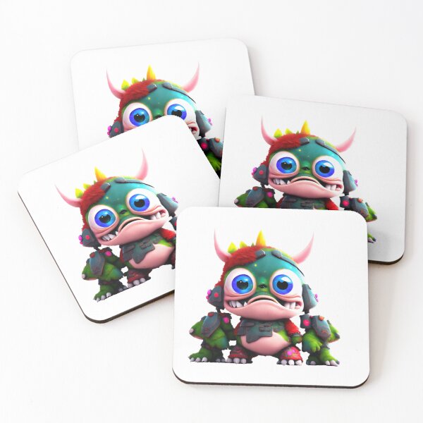 Item preview, Frog monster 15 designed and sold by LittleWorldShop.