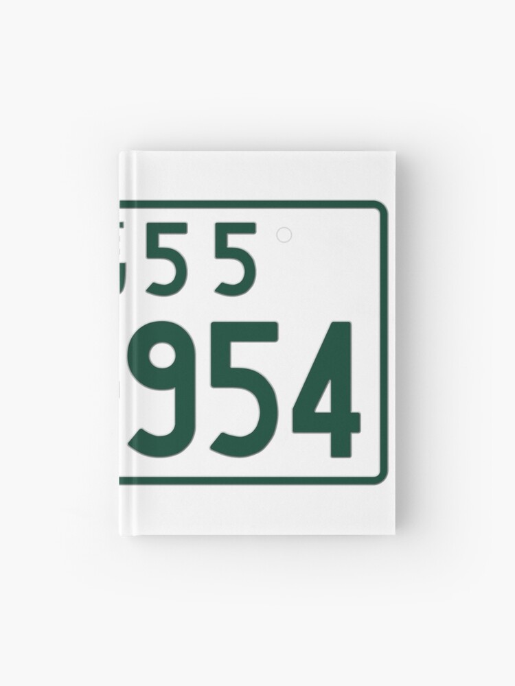 Initial D 13 954 Takumi Number Plate Hardcover Journal By Officialgtrch Redbubble