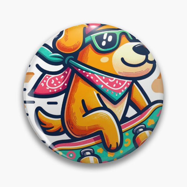 Artikelvorschau, „Skateboarding Pup – Cooler Hund auf Rädern“ entworfen und verkauft von FIYARO.