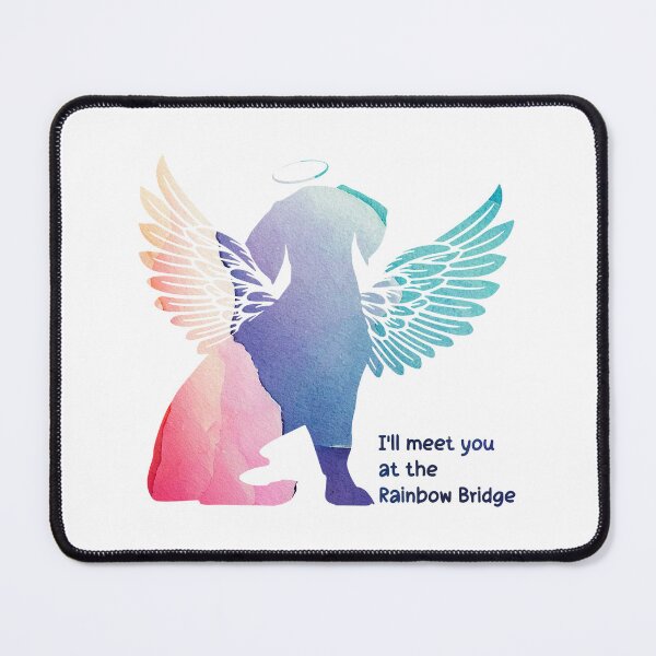 Item preview, Beagle Angel Wings Rainbow Bridge Pet Loss keepsakes designed and sold by ElizInspires.