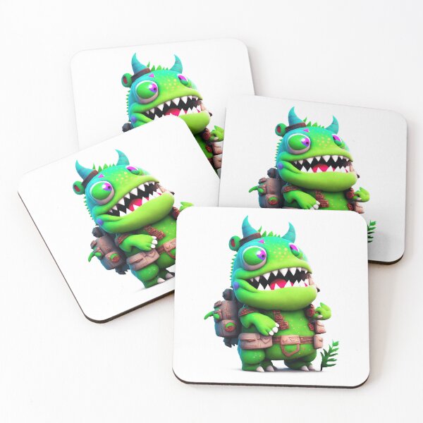 Item preview, Frog monster 17 designed and sold by LittleWorldShop.