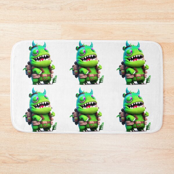 Item preview, Frog monster 17 designed and sold by LittleWorldShop.