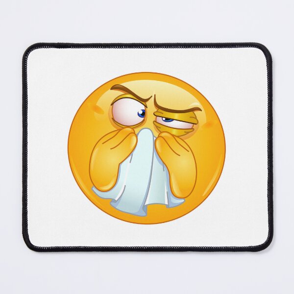 Item preview, Wiping Nose Emoticon designed and sold by Yael Weiss.