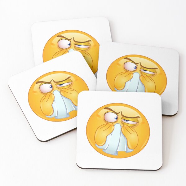Item preview, Wiping Nose Emoticon designed and sold by Yael Weiss.