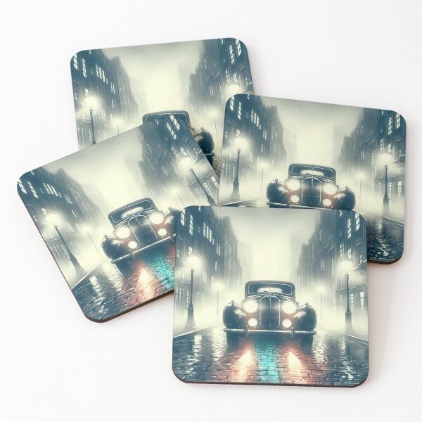 Item preview, Vintage Car Fog [Noir] designed and sold by RESToRAPTOR.