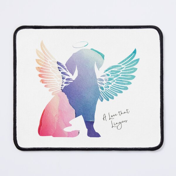 Item preview, Beagle Angel Wings Rainbow Bridge Pet Loss keepsakes designed and sold by ElizInspires.