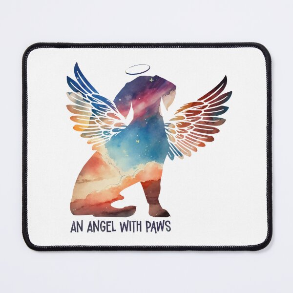 Item preview, Beagle Angel Wings Rainbow Bridge Pet Loss keepsakes designed and sold by ElizInspires.