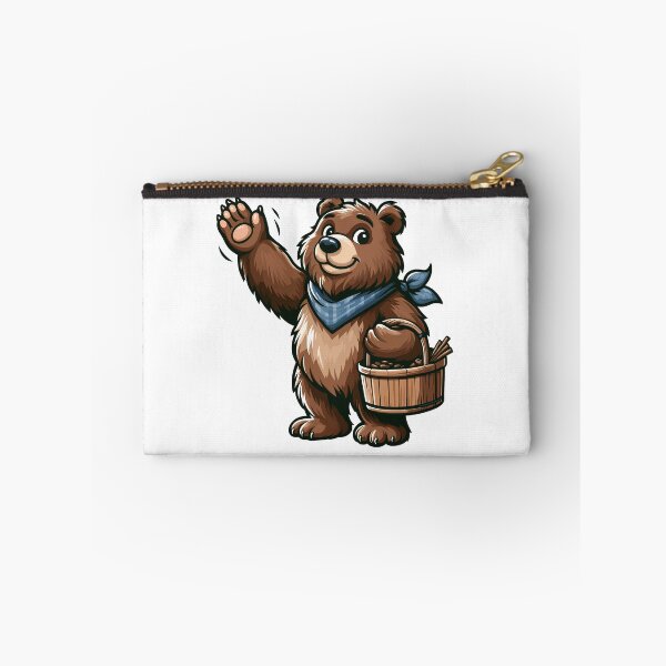 Item preview, Friendly Bear Illustration designed and sold by Pattern-Parade.