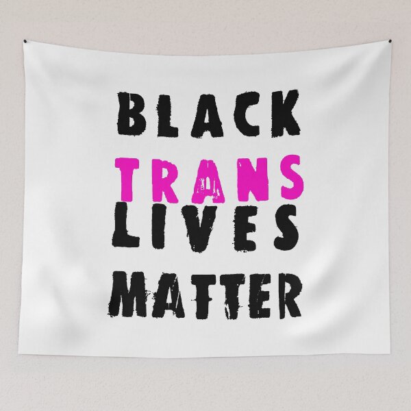 Item preview, Black Trans Lives Matter; Graffiti Style; designed and sold by StickerApe.
