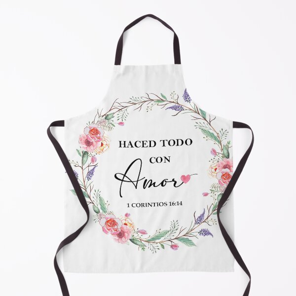 Item preview, Haced todo con amor, spanish bible verse designed and sold by latiendadearyam.