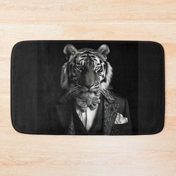 Item preview, Tiger In Victorian Era Suit Gentleman Art  designed and sold by redstar19.
