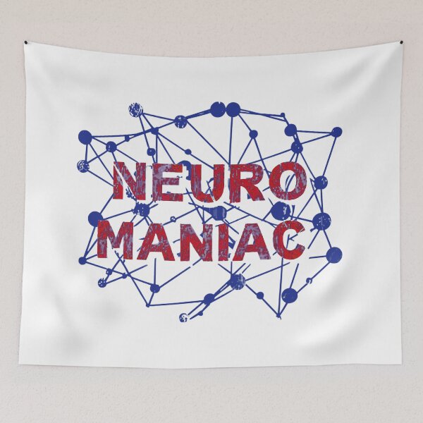 Item preview, Neuromaniac Neuroscience lover neurofreak designed and sold by Szkicerka.
