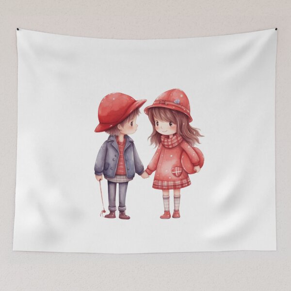 Item preview, Cute couple frist love designed and sold by COMPKSHOP.