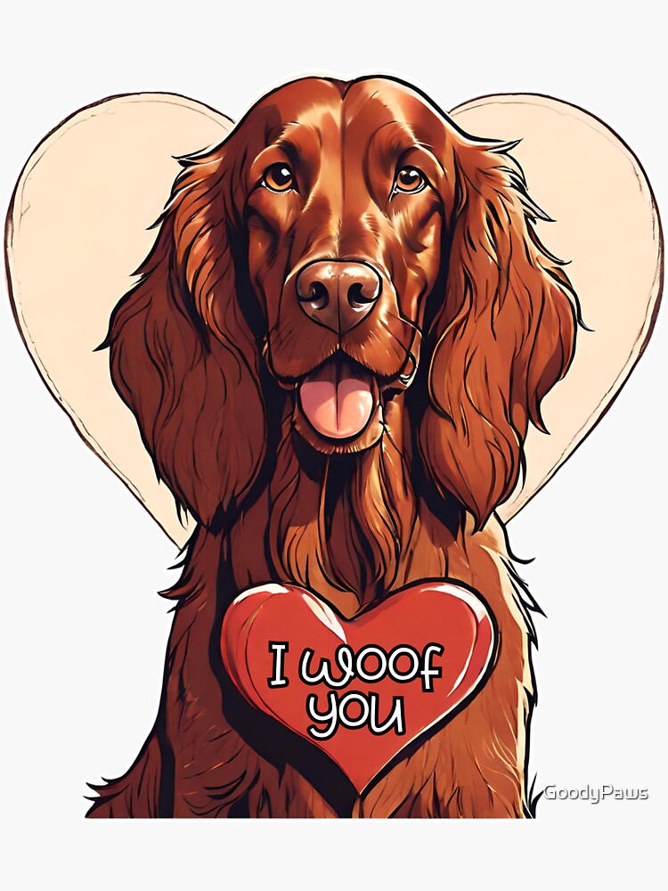 My Irish Setter Is My Valentine My Irish Setter Is My Valentine