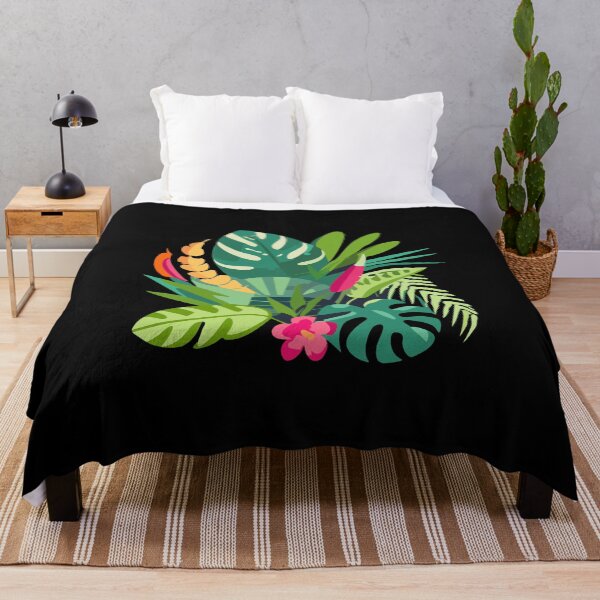 Item preview, Bouquet of wild plants - tropical leaves and flowers designed and sold by desinganddecor.