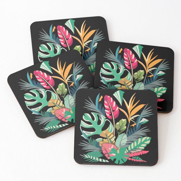 Item preview, Bouquet of wild plants - tropical leaves and flowers designed and sold by desinganddecor.