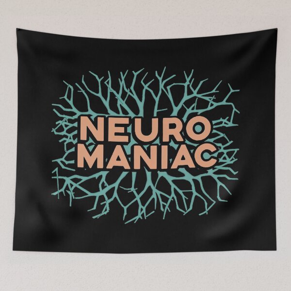 Item preview, Neuromaniac Neuroscience lover neurofreak designed and sold by Szkicerka.
