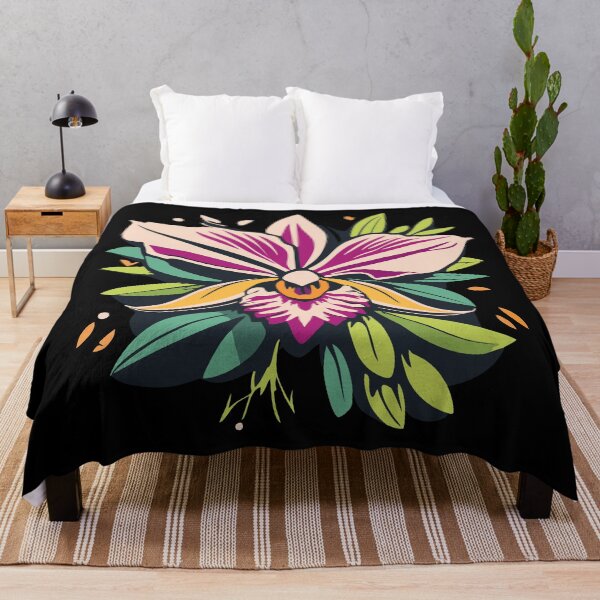 Item preview, Bouquet of wild plants - tropical leaves and flowers designed and sold by desinganddecor.