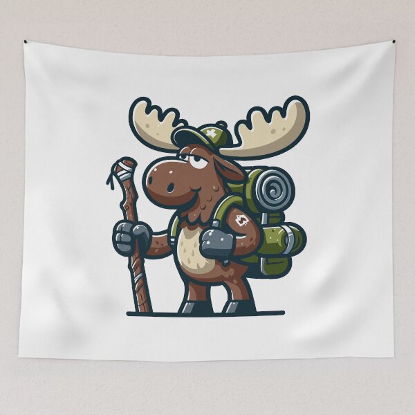 Item preview, Miles the Moose designed and sold by Pattern-Parade.