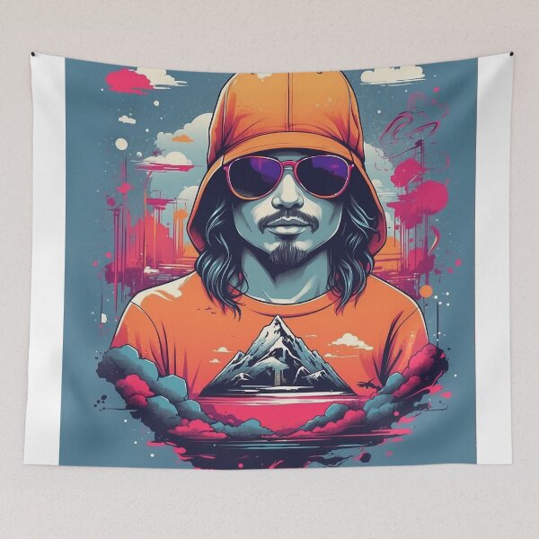 Item preview, man with glasses designed and sold by Arzankart.