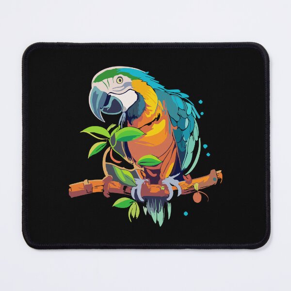 Item preview, Colorful parrot from tropical forests designed and sold by desinganddecor.