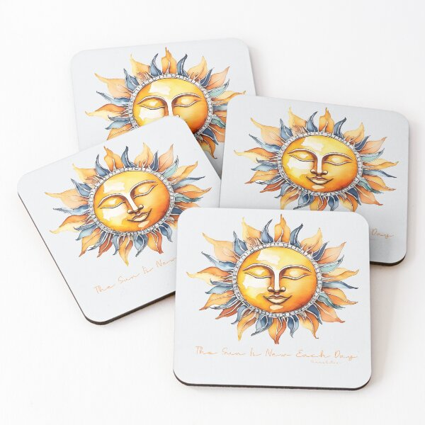Item preview, The sun is new every day - quote with sun designed and sold by Naturitude.