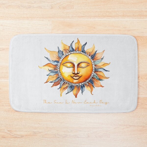 Item preview, The sun is new every day - quote with sun designed and sold by Naturitude.