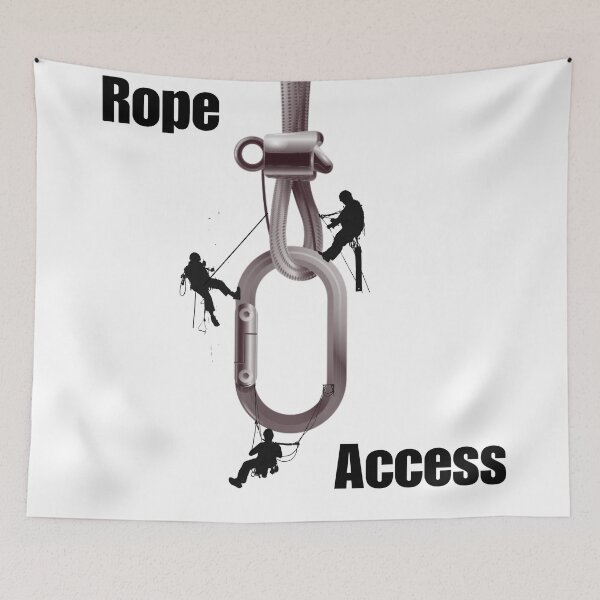 Item preview, Rope Access, rappelling , abseiling unique shirt designed and sold by XasyArt.
