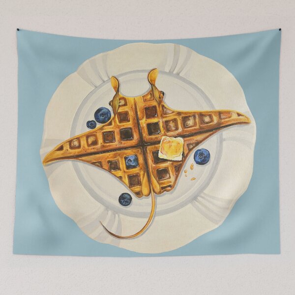 Item preview, Waffle of the sea designed and sold by rosenoseart.