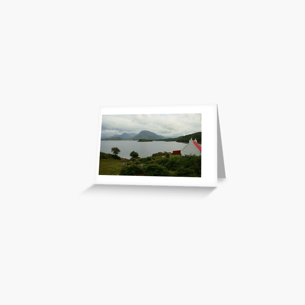 Red Roof Greeting Card