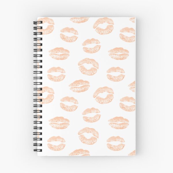 Item preview, Patrón 1 de besos y caricias de labios: pelusa de melocotón designed and sold by Daniel Bevis Design.