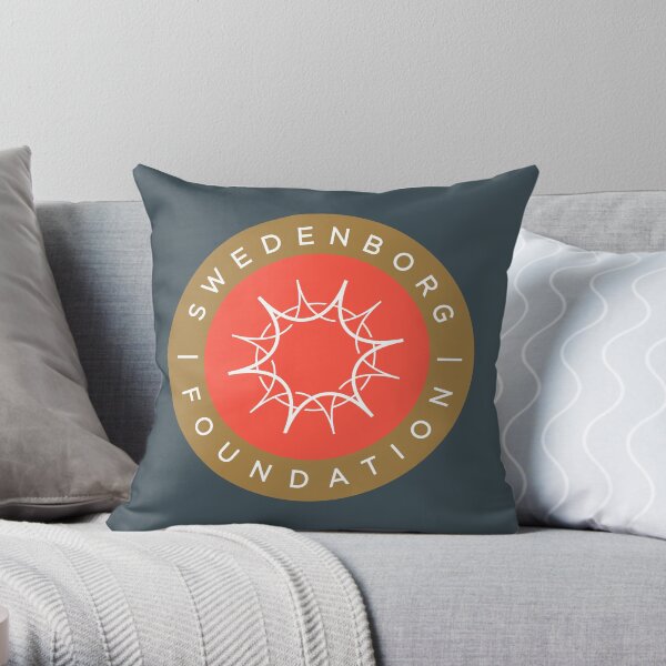 Swedenborg Foundation "Crest" Logo Throw Pillow