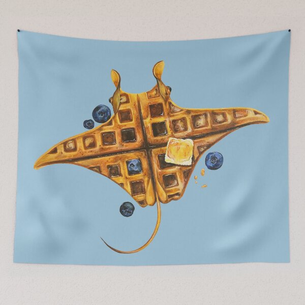 Item preview, Sea waffle designed and sold by rosenoseart.