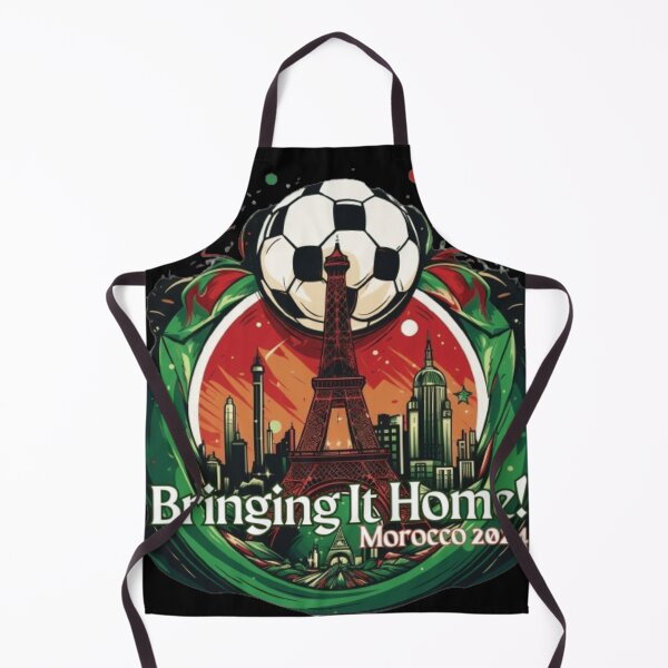 Item preview, Morocco "Bringing it Home" Soccer Paris 2024 Fan Art 2 designed and sold by StuartGraceShop.