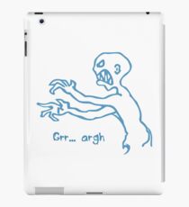Grr Argh Monster - Buffy the Vampire Slayer, Mutant Enemy, 90s, BTVS, Zombie, Joss Whedon, Buffyverse, Monster, Vampire, Grrr Arrgh iPad Case/Skin