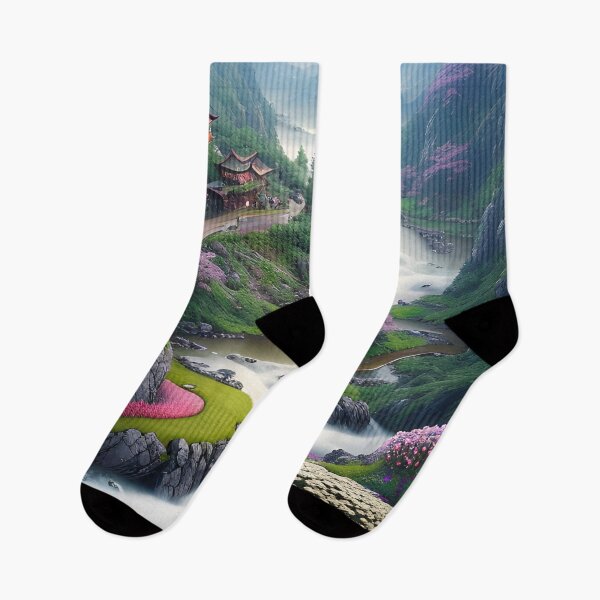 Item preview, Mystic Tapestry: A Harmony of Chinese Landscapes and Imagined Realms designed and sold by joejiing.