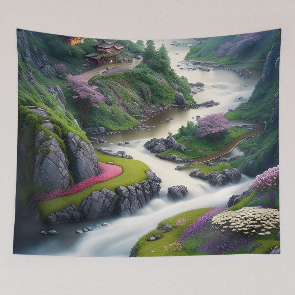 Item preview, Mystic Tapestry: A Harmony of Chinese Landscapes and Imagined Realms designed and sold by joejiing.