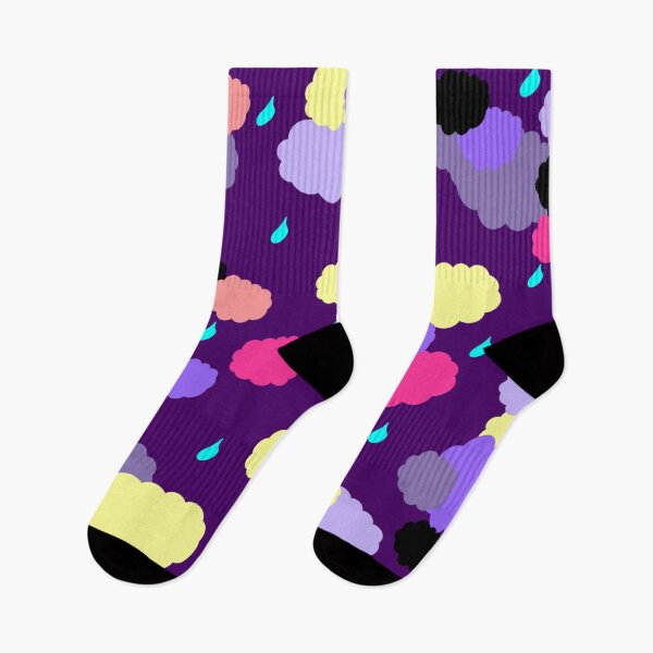 Item preview, purple clouds  designed and sold by VivianVirtue.